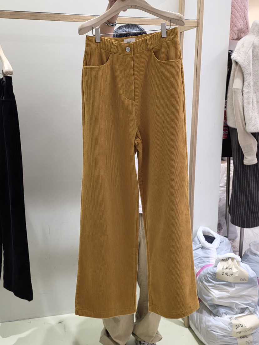 EUM韓國直郵㊣女裝新款熱賣推薦人氣職業25秋冬真品休閑休閑褲EUM休閑褲圖色1