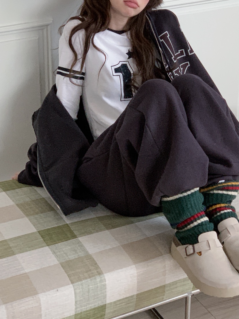 JKICHI東大門㊣代購女士新款真品推薦25秋冬時尚休閑褲加絨JKICHI休閑褲