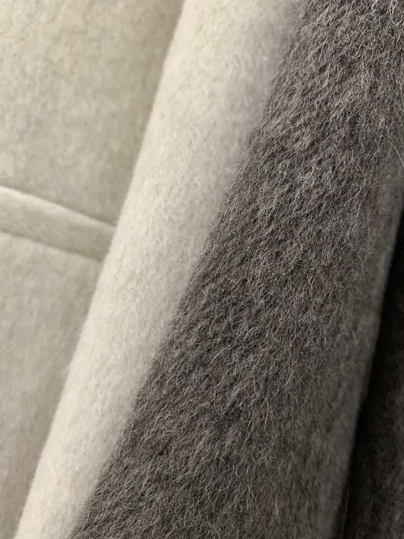 FABRIC韓國代購㊣女裝新品25秋冬熱賣職業推薦短款大衣含腰帶FABRIC短款大衣