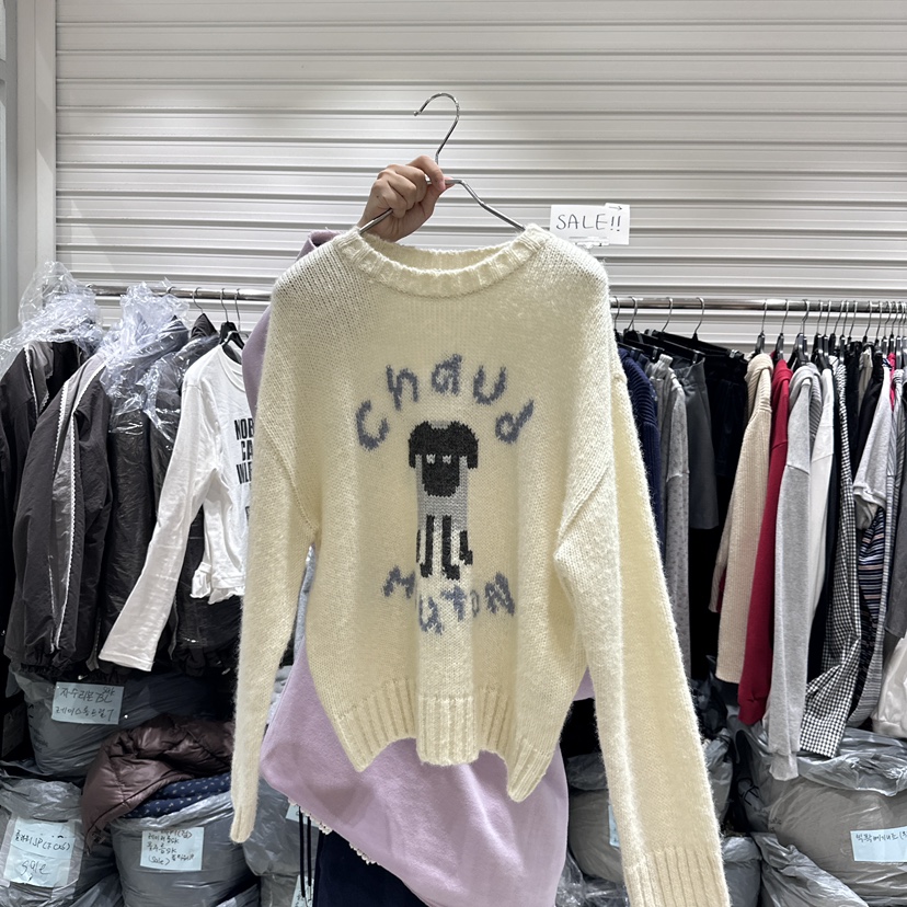 BRICKLANE東大門㊣代購女士新款休閑時尚推薦25秋冬針織衫雙排扣BRICKLANE針織衫圖色2