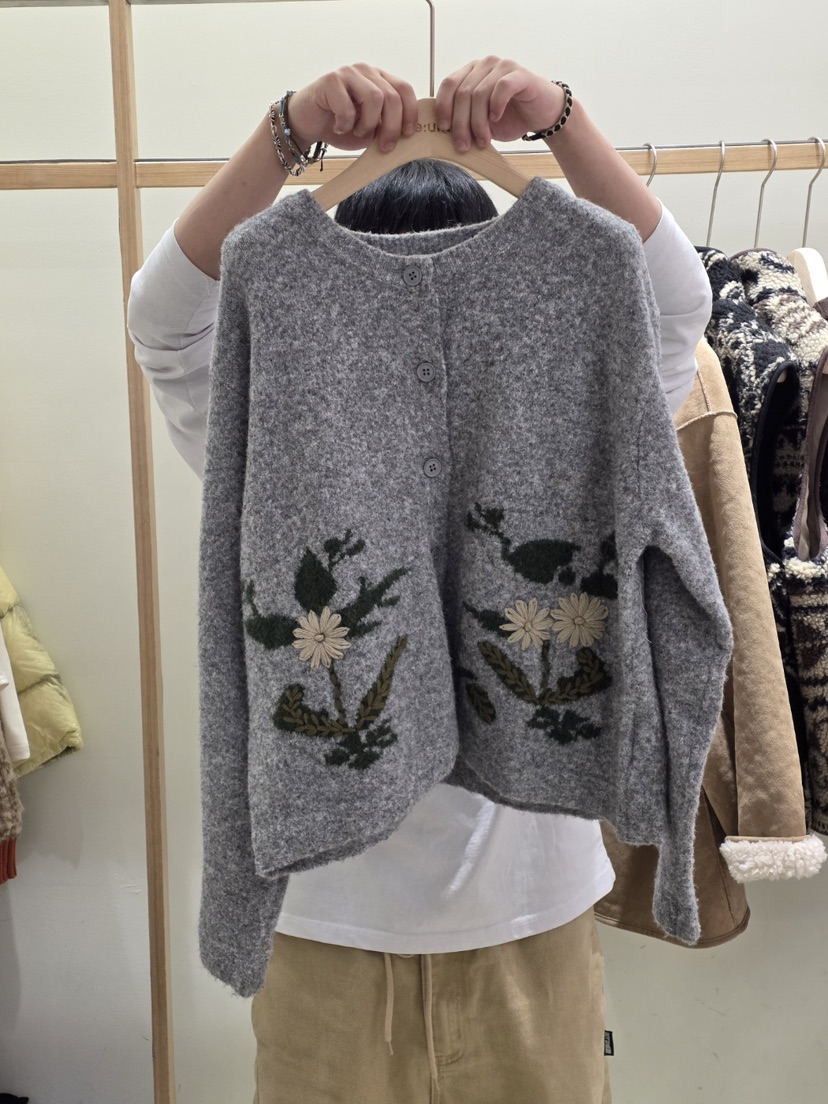 EUM東大門㊣實拍女裝新款時尚推薦職業真品休閑25秋冬針織衫EUM針織衫圖色1