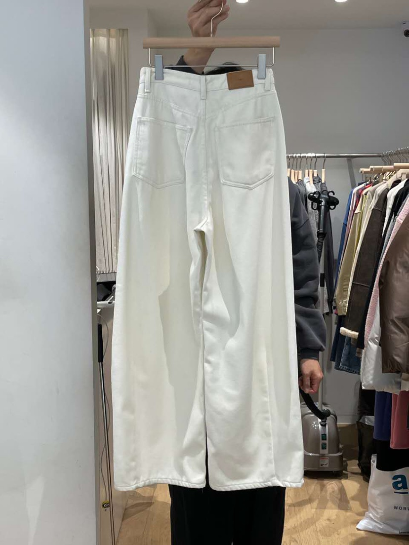 TAF東大門㊣直郵女裝新品職業真品25秋冬時尚熱賣推薦牛仔褲TAF牛仔褲