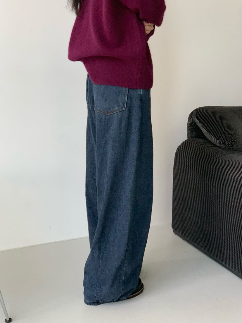 TAF東大門㊣直郵女裝新品職業真品25秋冬時尚熱賣推薦牛仔褲TAF牛仔褲