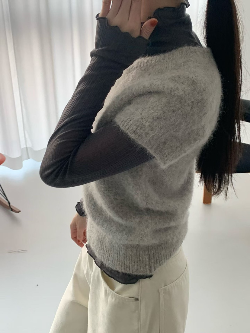 TAF東大門㊣直郵女士新品25秋冬人氣職業推薦熱賣針織衫羊駝TAF針織衫