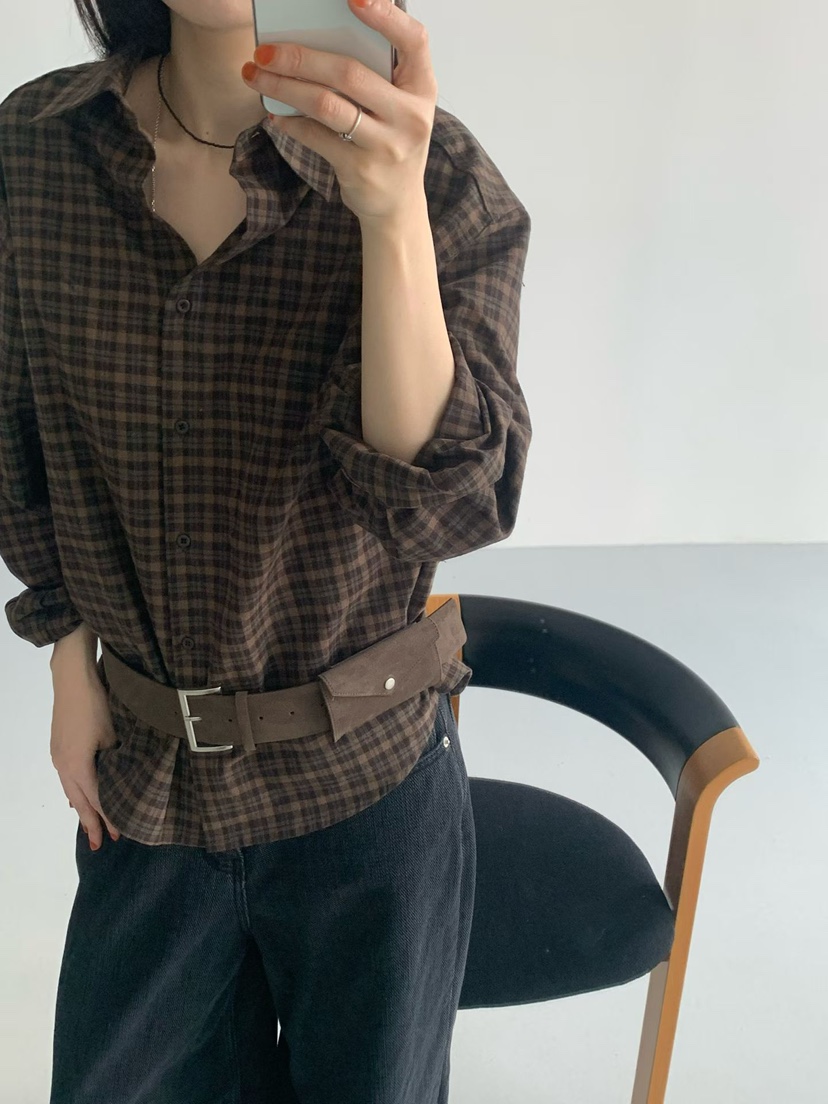 TAF東大門㊣直郵女裝新品時尚25秋冬人氣推薦真品襯衫蕾絲衫TAF襯衫/蕾絲衫