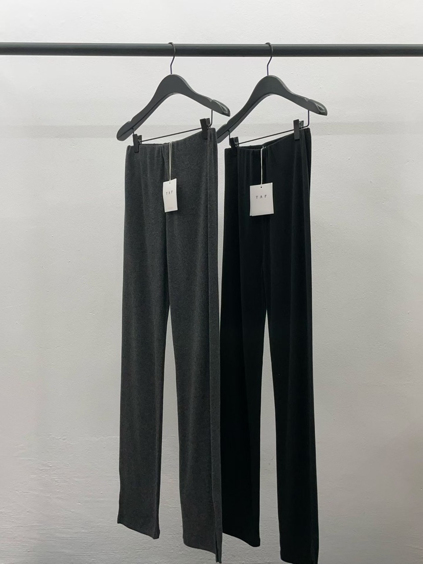 TAF東大門㊣直郵女士新品職業人氣熱賣真品休閑褲緊身褲開衩TAF休閑褲