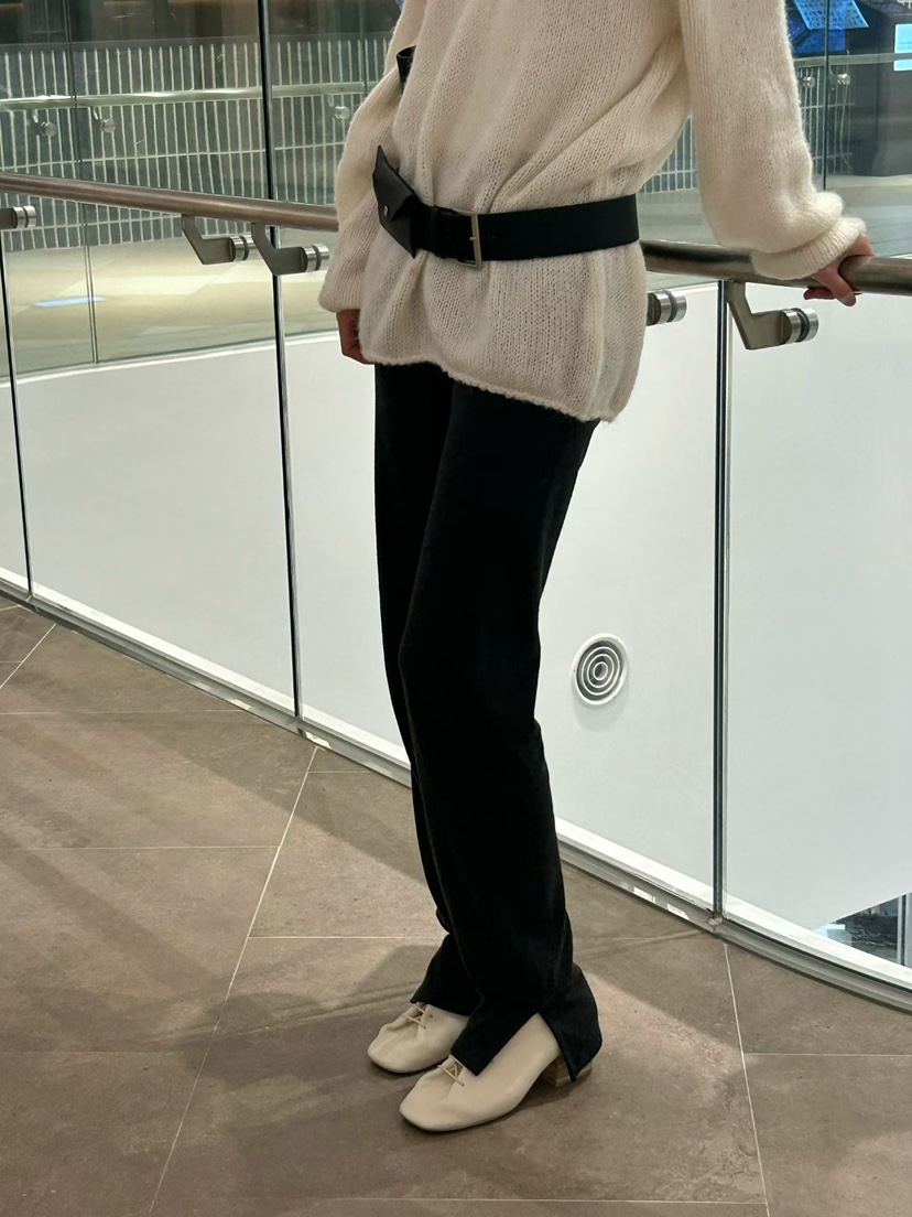 TAF東大門㊣直郵女士新品職業人氣熱賣真品休閑褲緊身褲開衩TAF休閑褲