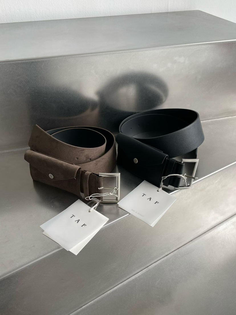 TAF韓國代購㊣女裝新品人氣推薦職業25秋冬熱賣時尚真品腰帶TAF腰帶