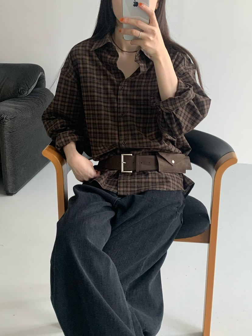 TAF韓國代購㊣女裝新品人氣推薦職業25秋冬熱賣時尚真品腰帶TAF腰帶