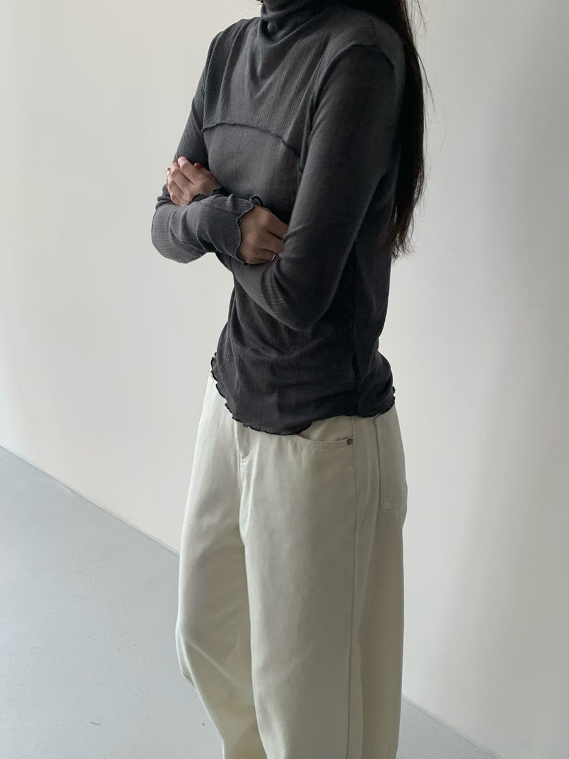 TAF韓國直郵㊣女裝新款推薦休閑真品時尚人氣熱賣25秋冬長袖T恤TAF長袖T恤