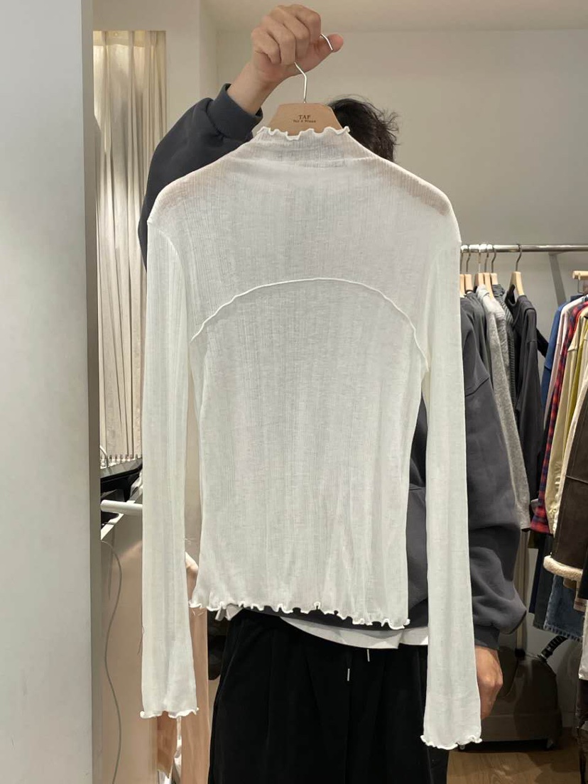 TAF韓國直郵㊣女裝新款推薦休閑真品時尚人氣熱賣25秋冬長袖T恤TAF長袖T恤圖色1