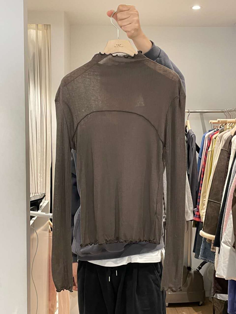 TAF韓國直郵㊣女裝新款推薦休閑真品時尚人氣熱賣25秋冬長袖T恤TAF長袖T恤圖色2