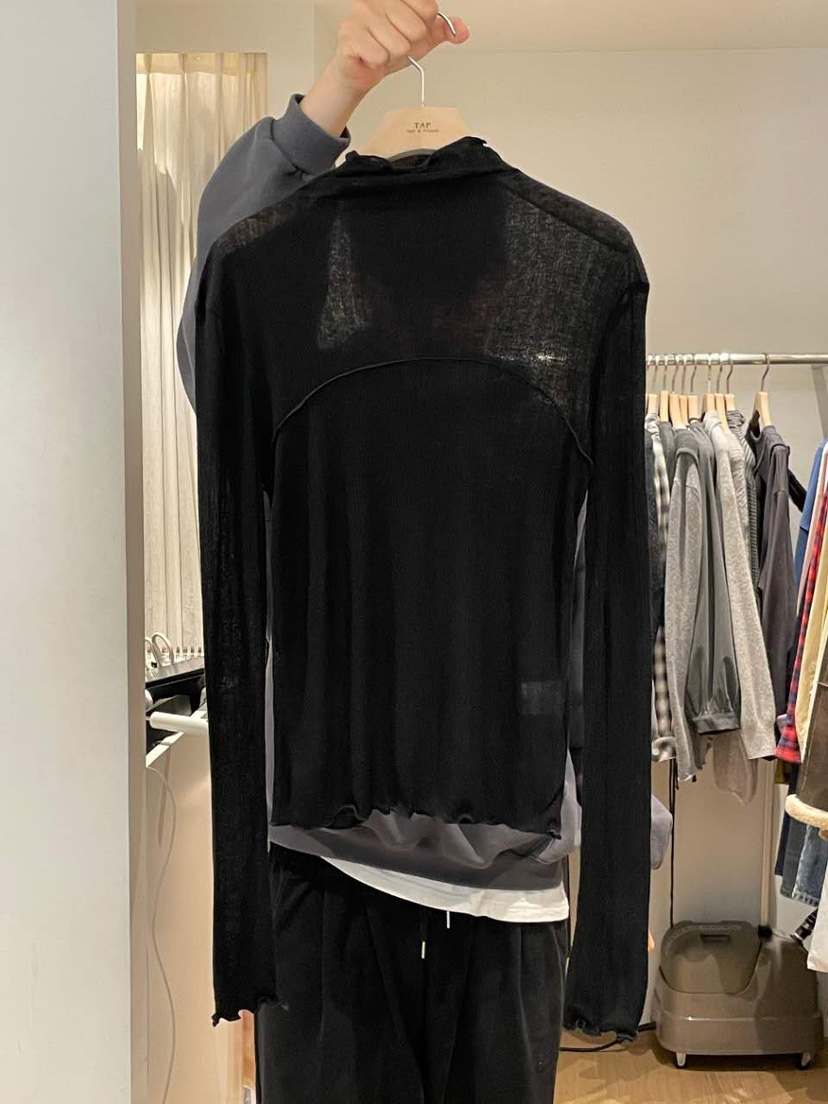 TAF韓國直郵㊣女裝新款推薦休閑真品時尚人氣熱賣25秋冬長袖T恤TAF長袖T恤圖色4