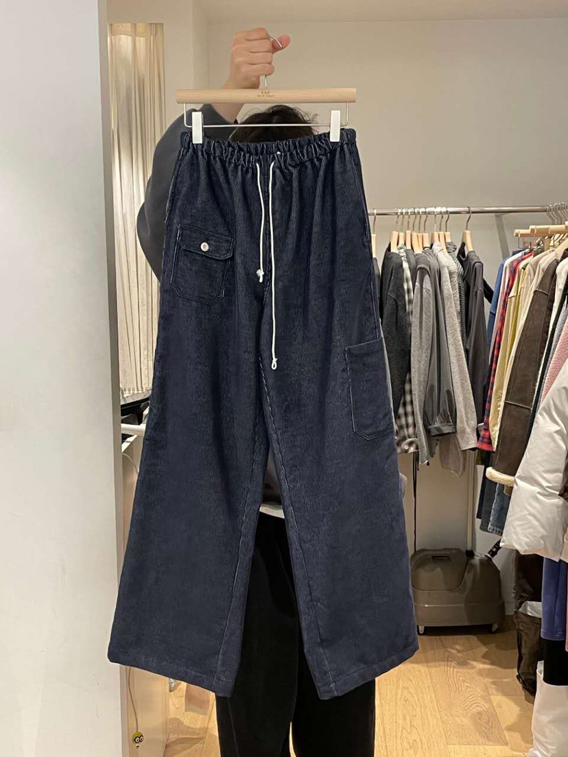 TAF東大門㊣實拍女士新款真品職業休閑人氣25秋冬休閑褲燈芯絨TAF休閑褲圖色3