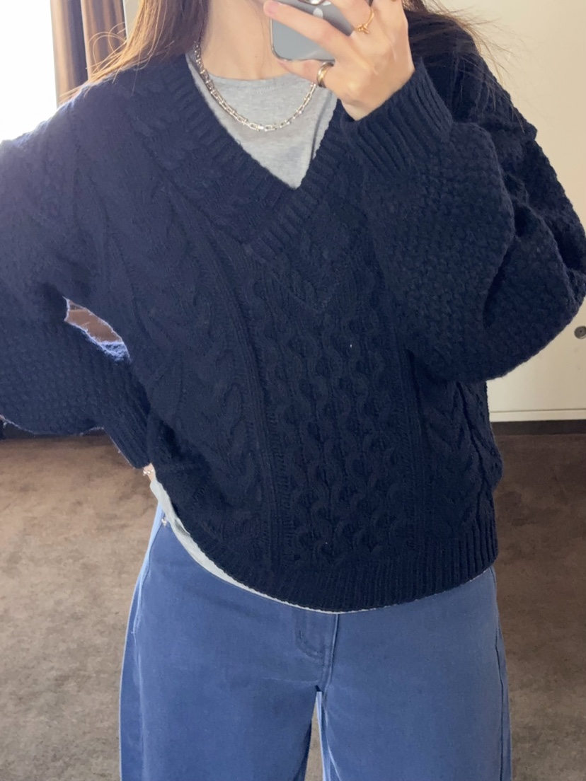 THE ABLE東大門㊣代購女裝新款25秋冬人氣職業真品毛衣手工THE ABLE/TA毛衣