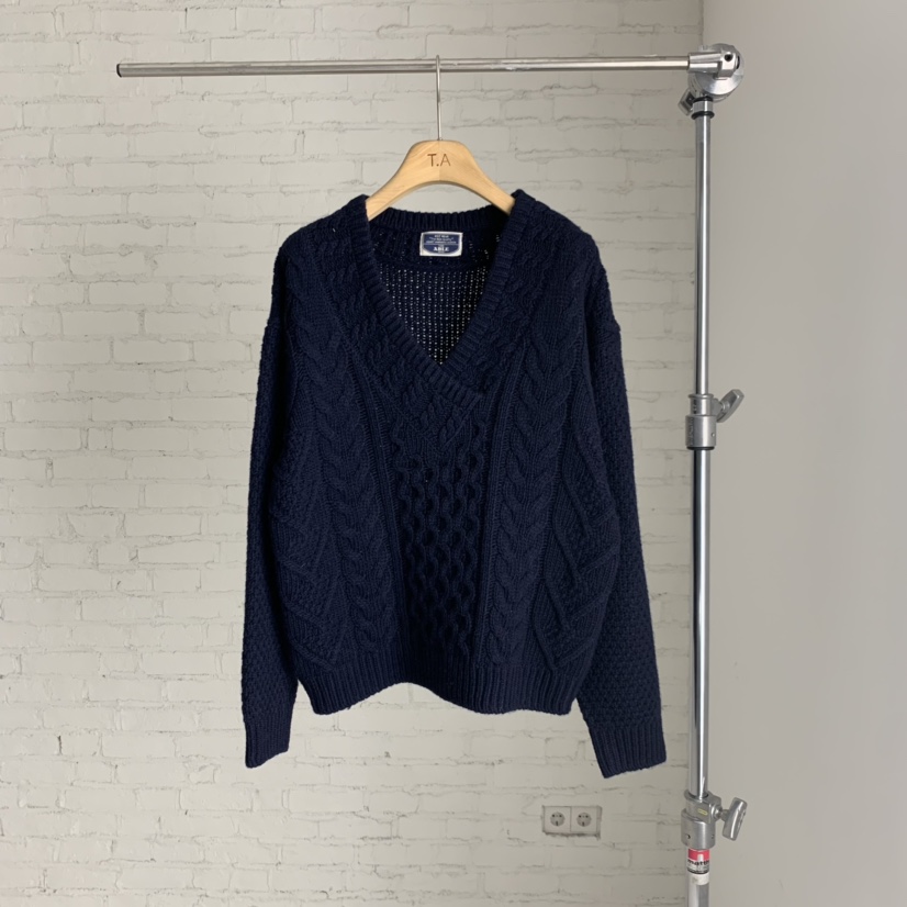 THE ABLE東大門㊣代購女裝新款25秋冬人氣職業真品毛衣手工THE ABLE/TA毛衣圖色1
