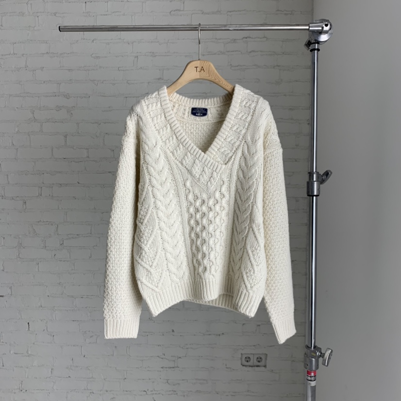 THE ABLE東大門㊣代購女裝新款25秋冬人氣職業真品毛衣手工THE ABLE/TA毛衣圖色3