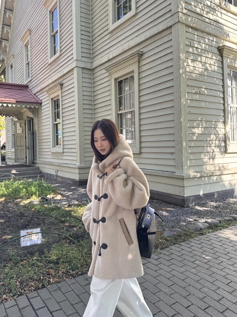 THE ABLE東大門㊣實拍女裝新款25秋冬推薦真品休閑中長款大衣THE ABLE/TA中長款大衣