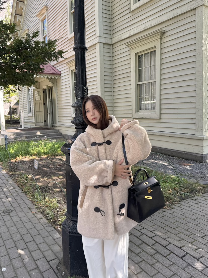 THE ABLE東大門㊣實拍女裝新款25秋冬推薦真品休閑中長款大衣THE ABLE/TA中長款大衣