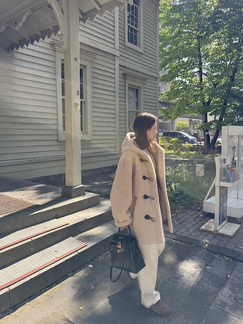 THE ABLE東大門㊣實拍女裝新款25秋冬推薦真品休閑中長款大衣THE ABLE/TA中長款大衣