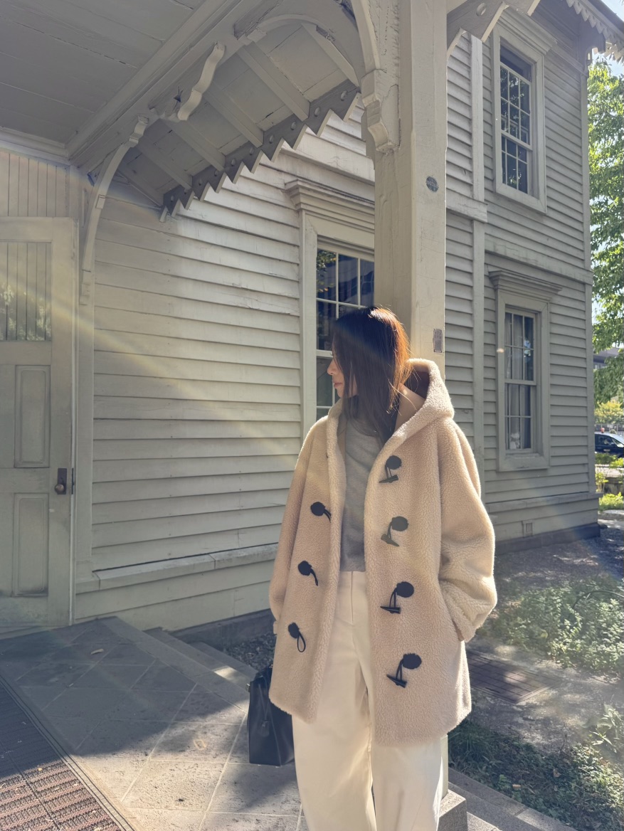 THE ABLE東大門㊣實拍女裝新款25秋冬推薦真品休閑中長款大衣THE ABLE/TA中長款大衣