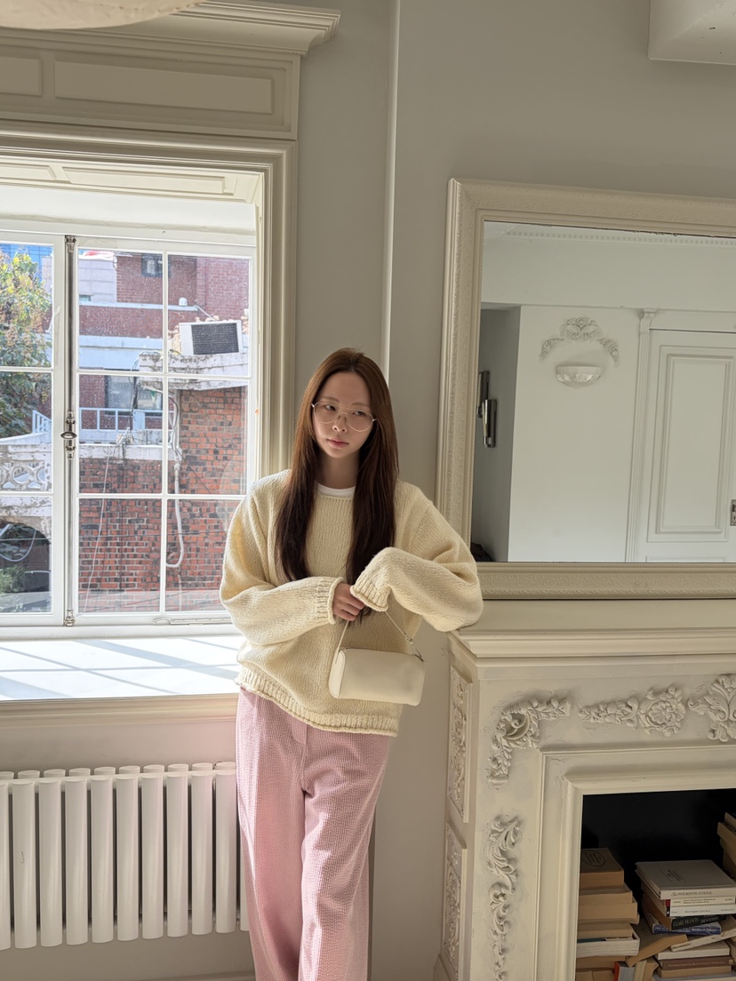 THE ABLE東大門㊣直郵女裝新品人氣25秋冬真品針織衫羊毛船領THE ABLE/TA針織衫