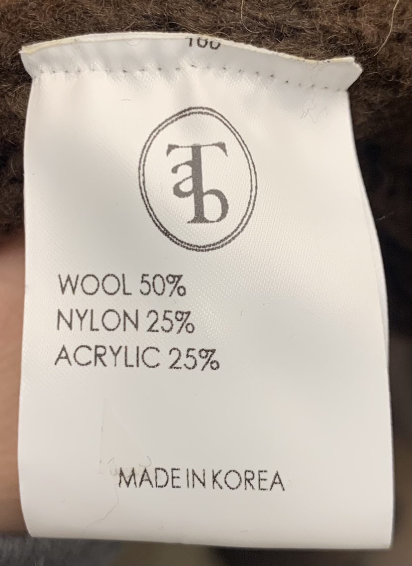 THE ABLE東大門㊣直郵女裝新品人氣25秋冬真品針織衫羊毛船領THE ABLE/TA針織衫