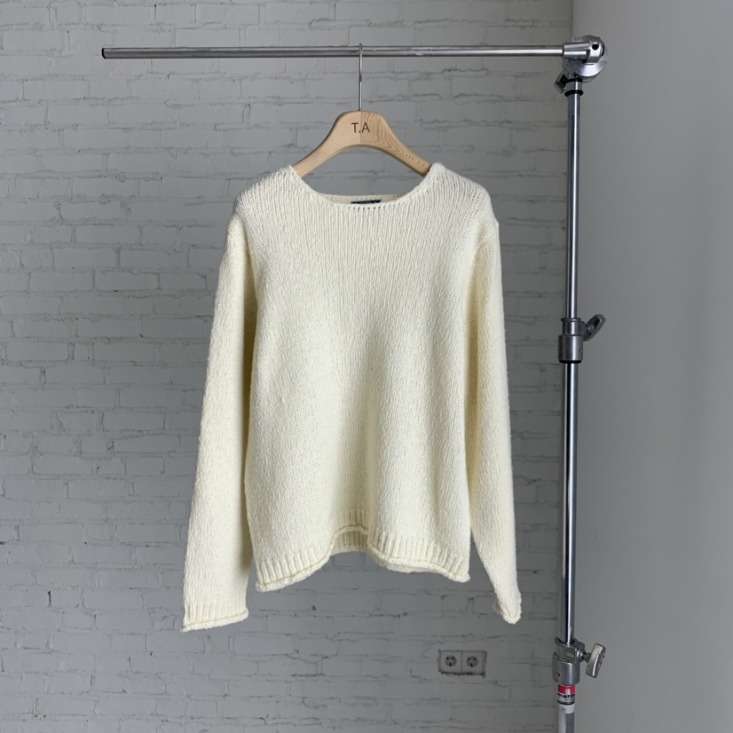 THE ABLE東大門㊣直郵女裝新品人氣25秋冬真品針織衫羊毛船領THE ABLE/TA針織衫圖色3