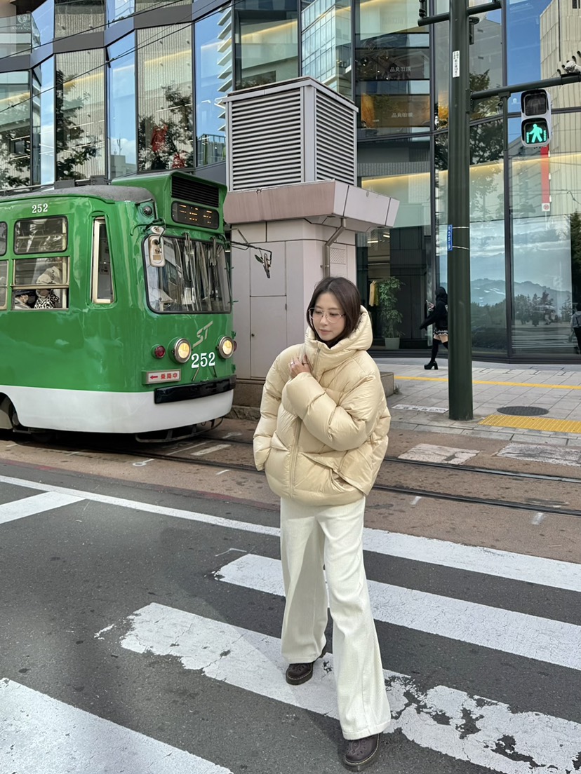 THE ABLE東大門㊣代購女裝新品熱賣推薦人氣短款羽絨服口袋THE ABLE/TA短款羽絨服