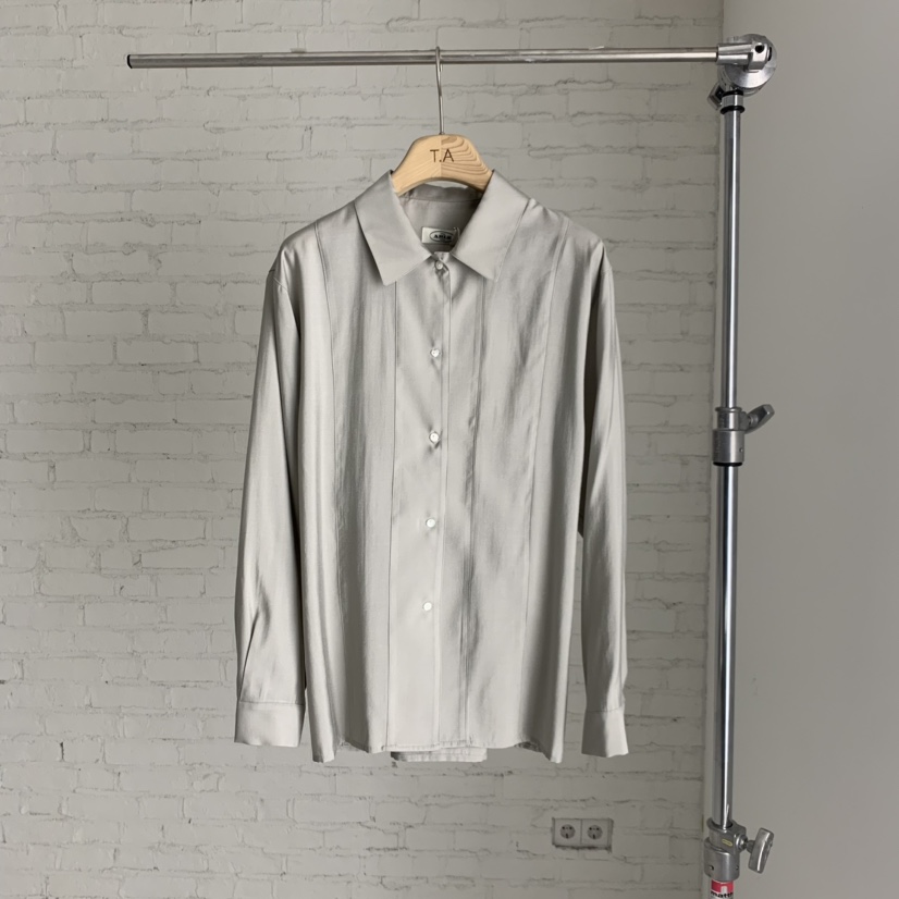 THE ABLE韓國代購㊣女裝新款25秋冬時尚熱賣休閑襯衫蕾絲衫THE ABLE/TA襯衫/蕾絲衫