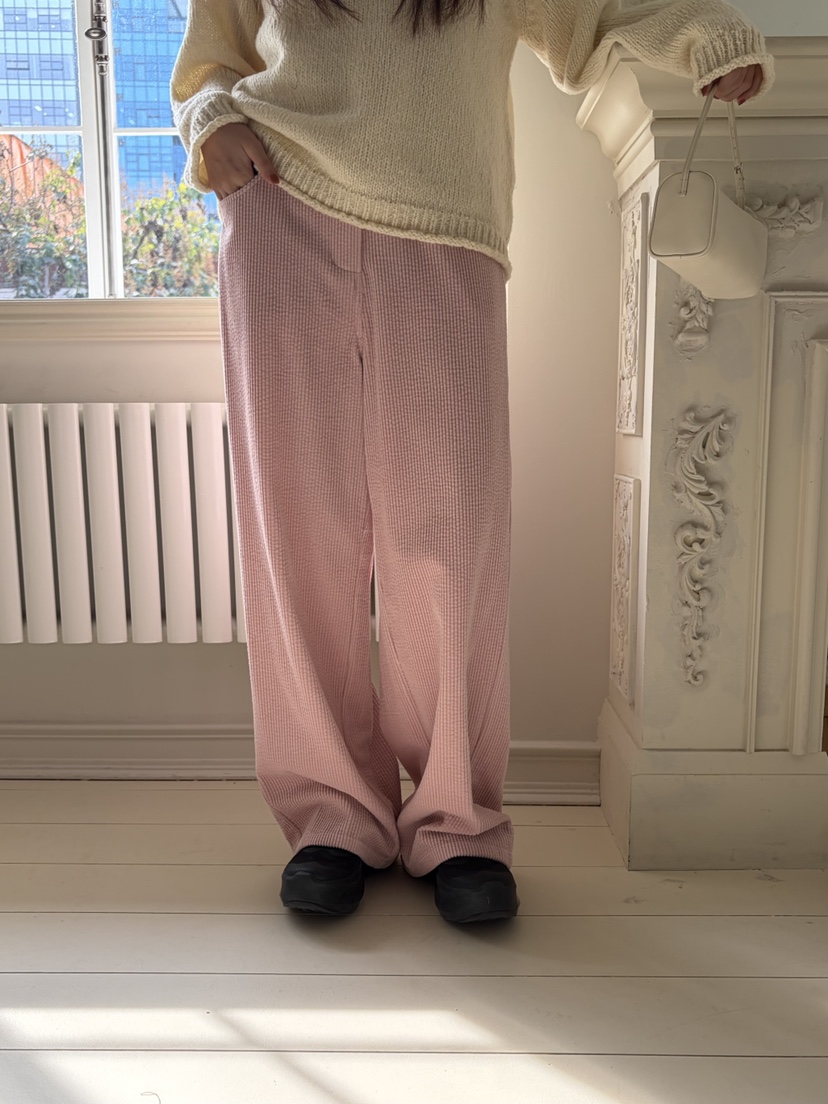 THE ABLE東大門㊣代購女裝新款職業休閑真品推薦休閑褲條紋THE ABLE/TA休閑褲