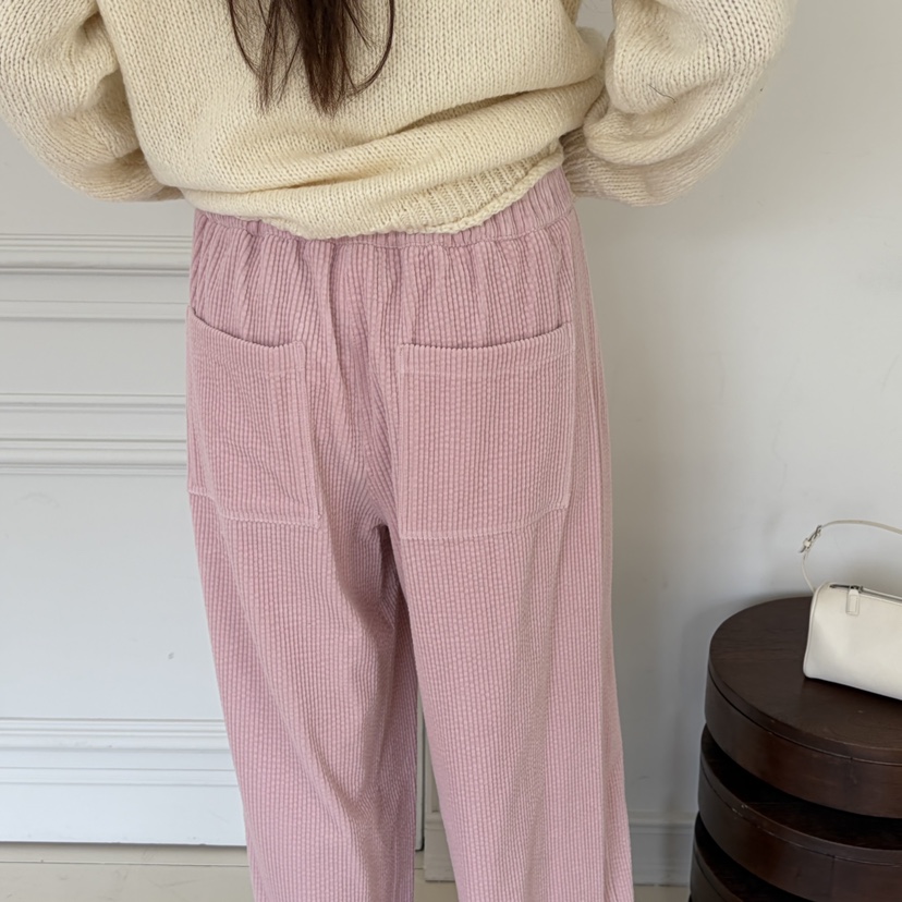 THE ABLE東大門㊣代購女裝新款職業休閑真品推薦休閑褲條紋THE ABLE/TA休閑褲