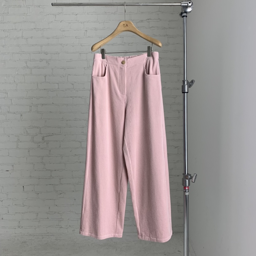 THE ABLE東大門㊣代購女裝新款職業休閑真品推薦休閑褲條紋THE ABLE/TA休閑褲圖色1