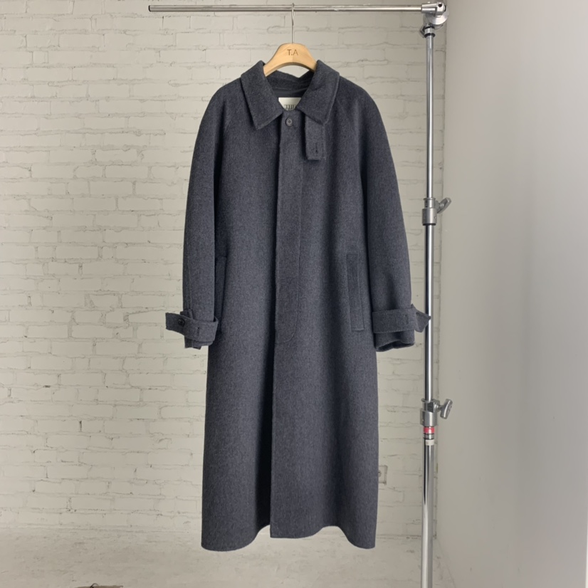 THE ABLE東大門㊣實拍女士新款熱賣人氣休閑中長款大衣含腰帶THE ABLE/TA中長款大衣