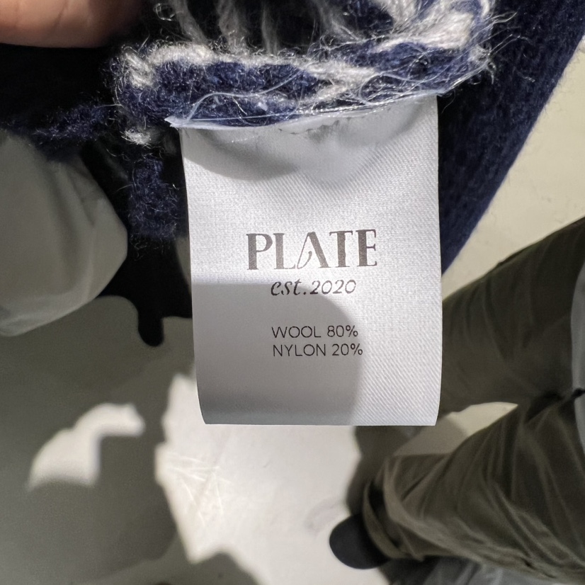 PLATE韓國代購㊣女裝新款25秋冬休閑職業推薦真品熱賣針織衫PLATE針織衫