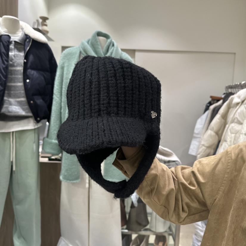 MELO東大門㊣直郵女裝新品25秋冬休閑真品職業人氣熱賣帽子MELO帽子圖色1