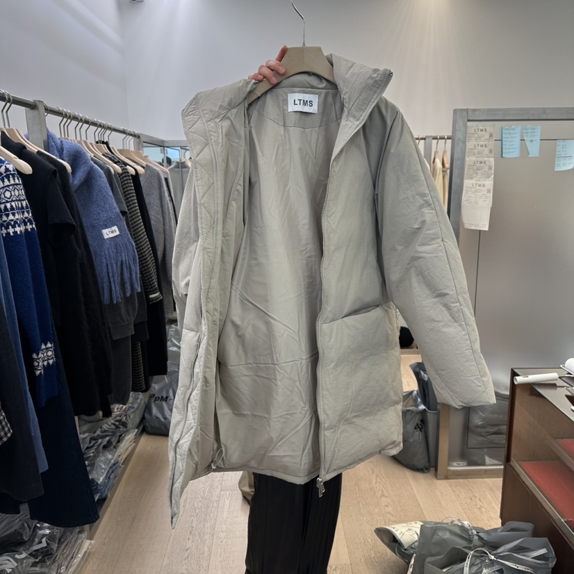LTMS東大門㊣直郵女士新品人氣熱賣推薦真品職業長款羽絨服LTMS長款羽絨服圖色2