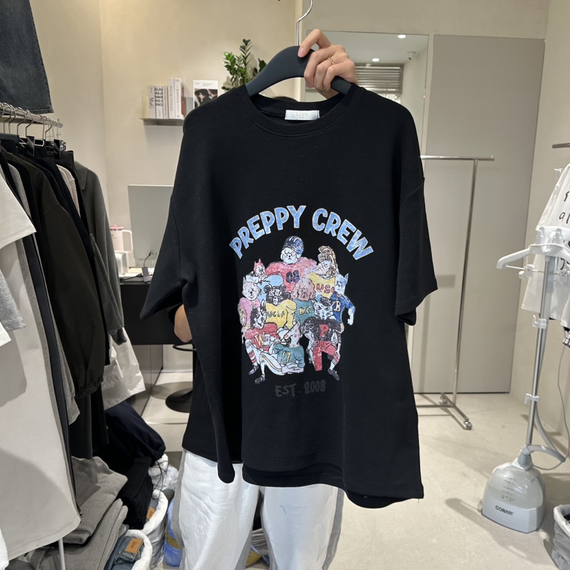 MEMO CLASSIC韓國直郵㊣女裝新款25秋冬熱賣職業時尚人氣T恤MEMO CLASSICT恤圖色3