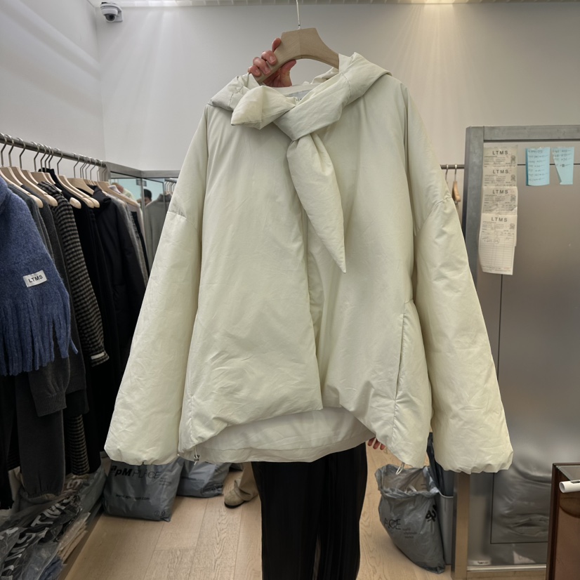 LTMS東大門㊣代購女裝新款熱賣真品短款羽絨服含帽子兜帽填充LTMS短款羽絨服圖色1