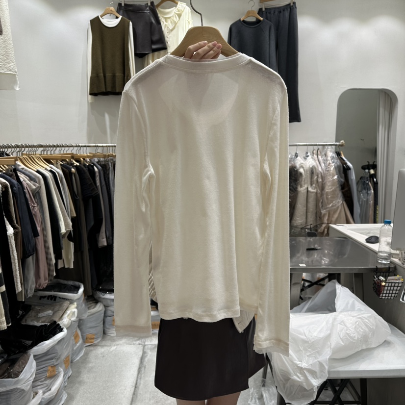 G.I-L東大門㊣代購女士新款推薦人氣休閑職業長袖T恤羊毛G.I-L長袖T恤