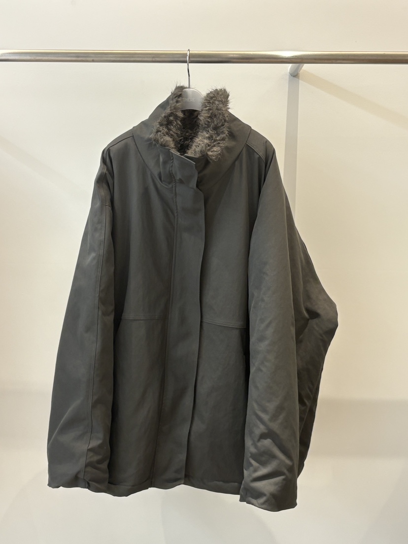 THERE東大門㊣直郵女士新品休閑25秋冬推薦時尚人氣夾克羊毛皮THERE夾克圖色3