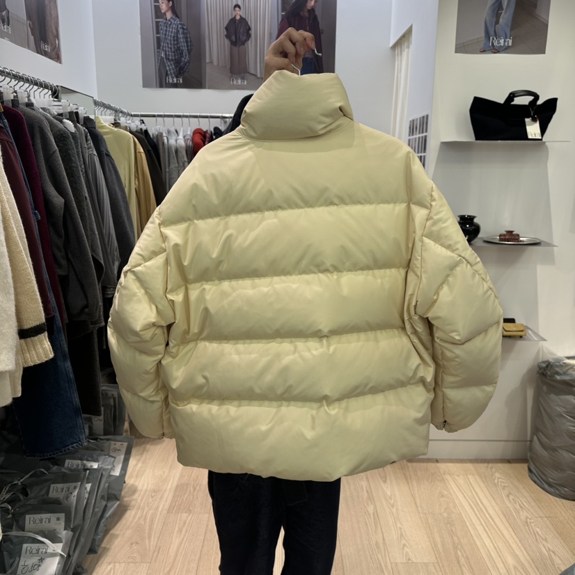 REIRAI韓國代購㊣女士新品時尚推薦熱賣25秋冬短款羽絨服絨Reirai短款羽絨服