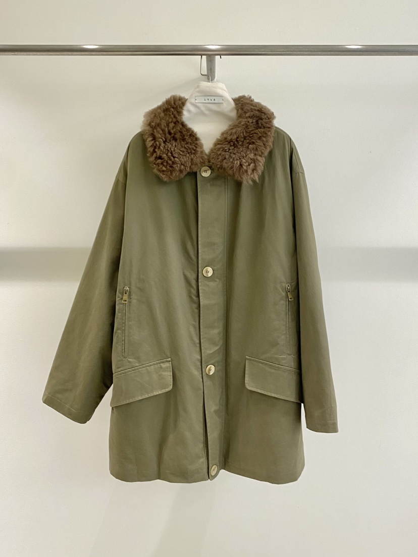 1968東大門㊣代購女裝新品熱賣休閑25秋冬長款羽絨服羊毛短款1968/YEOUYA長款羽絨服圖色2