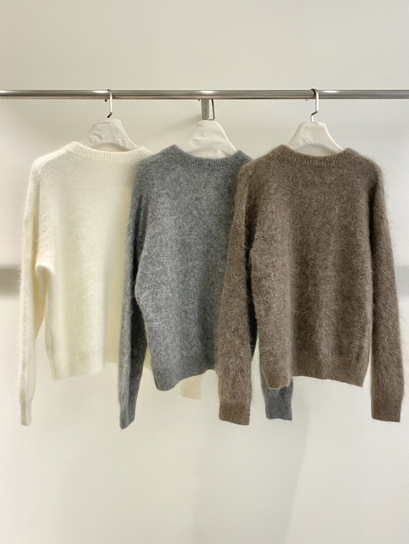 1968韓國代購㊣女裝新品熱賣職業真品推薦時尚針織衫安哥拉1968/YEOUYA針織衫