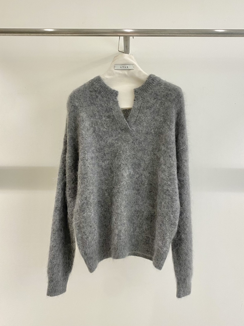 1968韓國代購㊣女裝新品熱賣職業真品推薦時尚針織衫安哥拉1968/YEOUYA針織衫圖色2