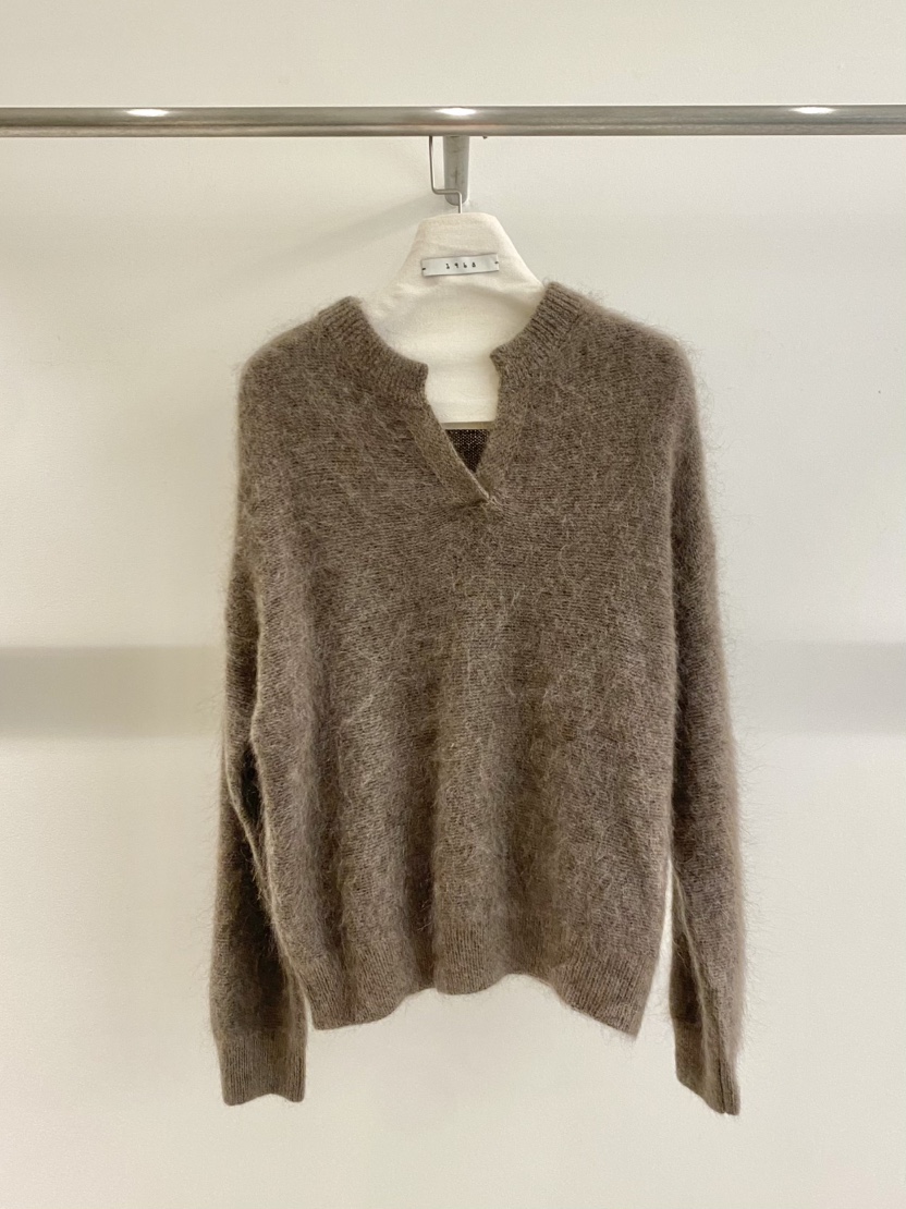 1968韓國代購㊣女裝新品熱賣職業真品推薦時尚針織衫安哥拉1968/YEOUYA針織衫圖色3