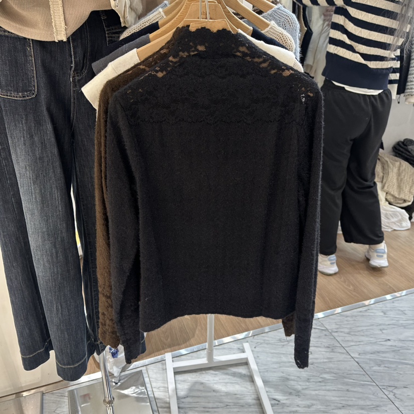 ABLESTUDIO東大門㊣代購女士新款人氣時尚熱賣推薦休閑針織衫ABLESTUDIO針織衫圖色2