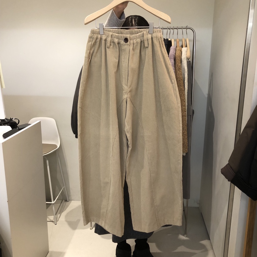 OUTRENE東大門㊣直郵女裝新款人氣休閑25秋冬推薦時尚休閑褲OUTRENE休閑褲圖色1