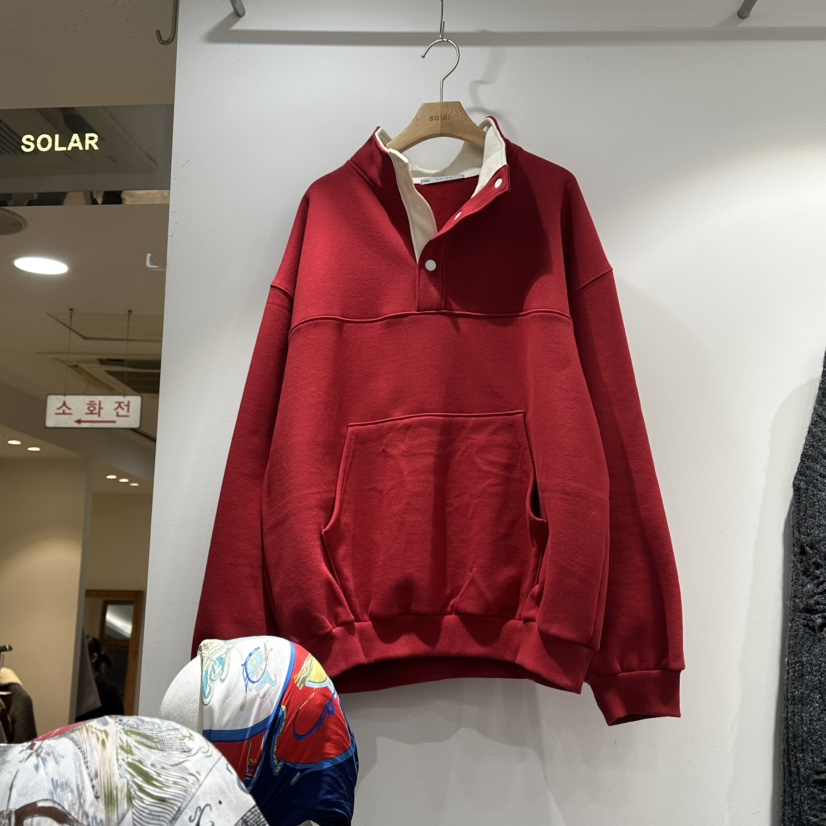 SOLAR東大門㊣實拍女裝新款休閑熱賣真品人氣推薦衛衣加絨抓絨SOLAR衛衣圖色2