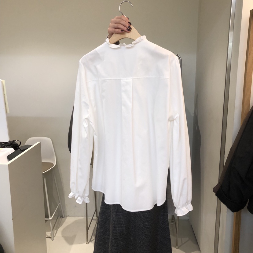 OUTRENE東大門㊣代購女裝新品人氣熱賣時尚休閑推薦襯衫蕾絲衫OUTRENE襯衫/蕾絲衫